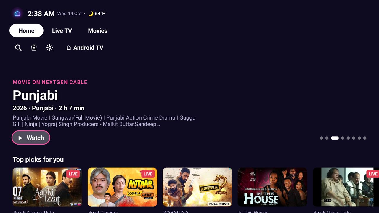 NextGen Home screenshot 1