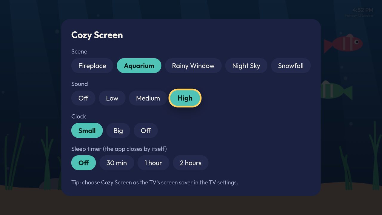 Cozy Screen screenshot 2