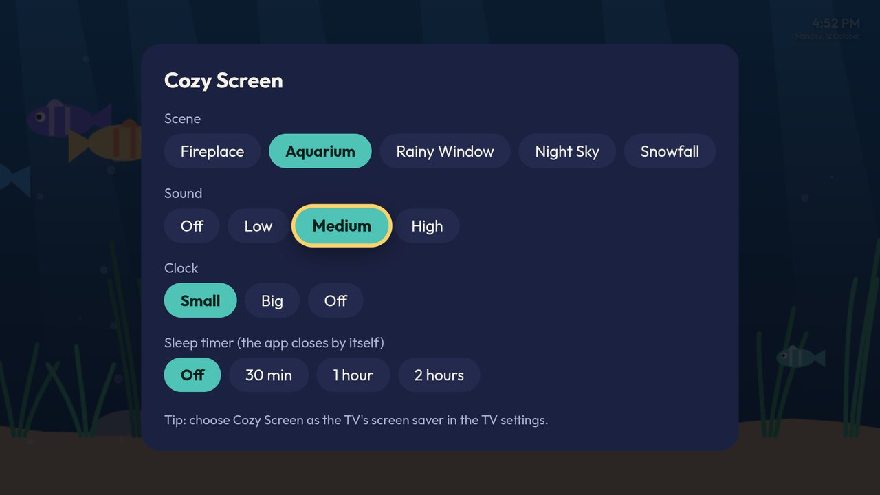 Cozy Screen screenshot 3